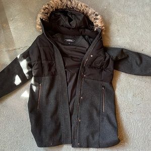 Lands’end winter jacket medium black